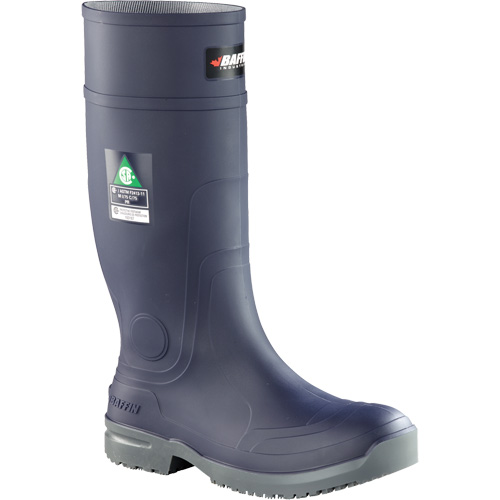 Slip Resistant Boots, Rubber, Steel Toe, Size 11 Seaboard Timber Mart
