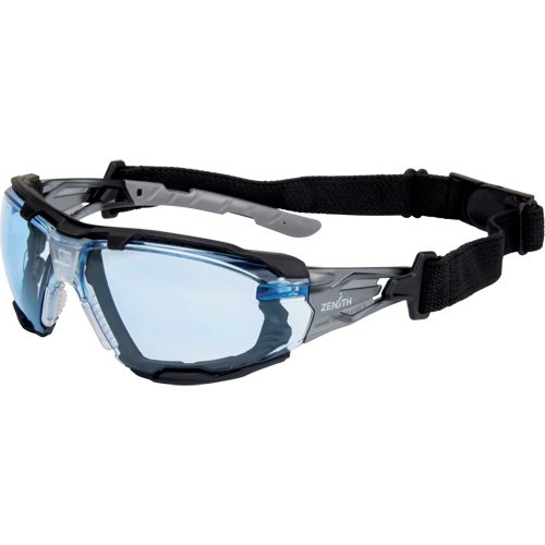 Z2900 Series Safety Glasses with Foam Gasket, Blue Lens, Anti-Scratch, ANSI Z87+/Meets/Exceeds CSA Z94.3 Seaboard Timber Mart