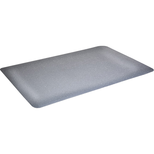 WD Foodmaster Anti-Microbial Mats, Smooth, 3' x 4' x 9/16", Grey, Nitrile/Rubber Seaboard Timber Mart