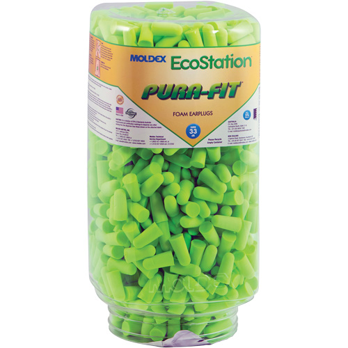 EcoStation Pura-Fit&reg; Earplug Refill, Bulk - Canister Seaboard Timber Mart