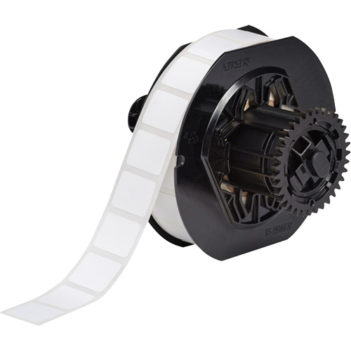 B33 Series Microscope Slide Laboratory Labels, Polyester, 0.9" L x 0.75" H, White Seaboard Timber Mart