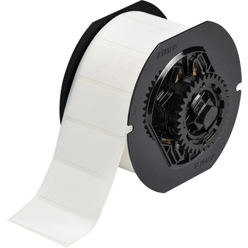 B33 Series Printer Labels, Paper, 2" L x 1" H, White Seaboard Timber Mart