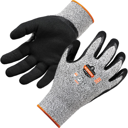 ProFlex&reg; Extra-Strength Cut Resistant Gloves, Size Small, 13 Gauge, Nitrile Coated, HPPE Shell, ASTM ANSI Level A3 Seaboard Timber Mart