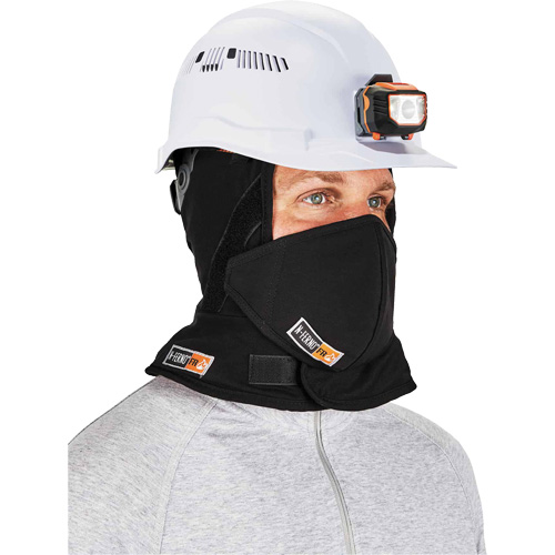Doublure de casque de s&eacute;curit&eacute; d'hiver r&eacute;sistante au feu N-Ferno avec cache-bouche Seaboard Timber Mart