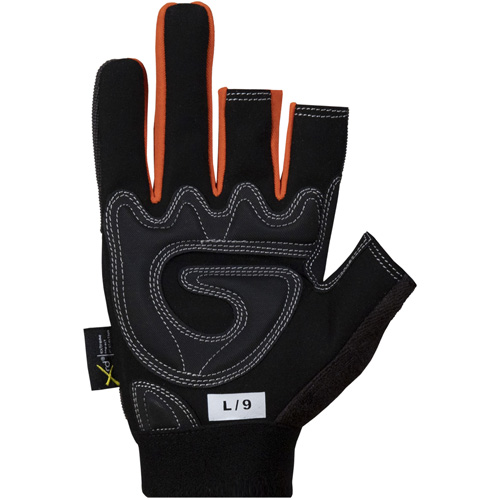Gants de cadreurs avec doigts d&eacute;couverts Clutch Gear, Paume Synth&eacute;tique, Taille Petit Seaboard Timber Mart