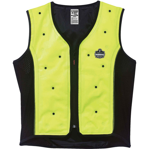 Chill-Its&reg; 6685 Dry Cooling Vest, 4X-Large, High Visibility Lime-Yellow Seaboard Timber Mart