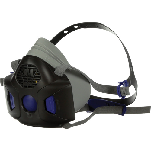 Respirateur r&eacute;utilisable &agrave; demi-masque s&eacute;rie HF-800 Secure Click, Silicone, Moyen Seaboard Timber Mart