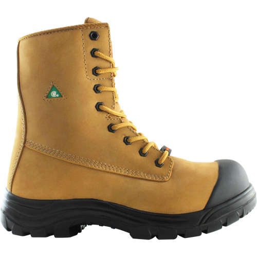 Bottes de travail Storm, Cuir, Embout Acier, Taille 8-1/2, Imperm&eacute;able Seaboard Timber Mart