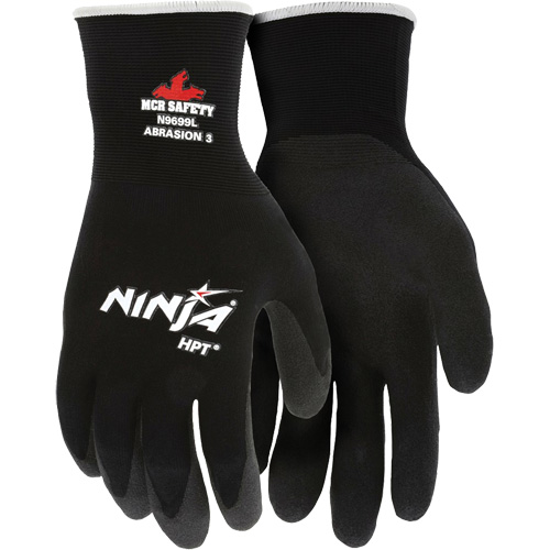 Ninja&reg; Coated Gloves, Small, HPT Coating, 15 Gauge, Nylon Shell Seaboard Timber Mart
