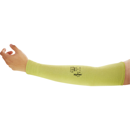 HyFlex&reg; Goldknit&reg; Cut Resistant Sleeve, Kevlar&reg;, 8", ASTM ANSI Level A3/EN 388 Level 3, Yellow Seaboard Timber Mart