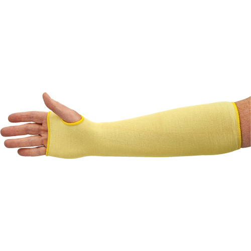 KleenGuard G60 Cut Resistant Sleeve, Kevlar&reg;, 18", ASTM ANSI Level A2/EN 388 Level 2, Yellow Seaboard Timber Mart