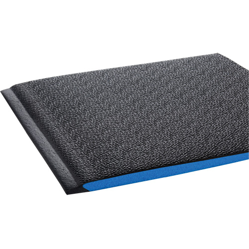 Wear-Bond Comfort-King Ergonomic Mats, Pebbled, 3' x 5' x 9/16", Black, Vinyl Foam Seaboard Timber Mart