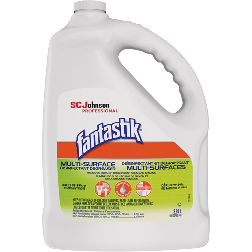 Fantastik&reg; Professional Multi-Surface Disinfectant & Degreaser, 3.78 L, Jug Seaboard Timber Mart