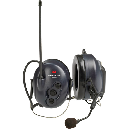 Peltor LiteCom FRS Headset, Neckband Style, 26 dB Seaboard Timber Mart