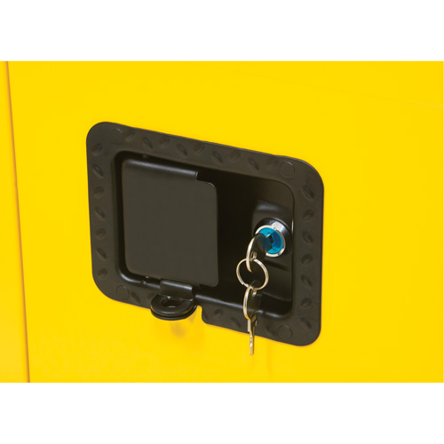 Flammable Storage Cabinet, 12 gal., 1 Door, 23" W x 35" H x 18" D Seaboard Timber Mart