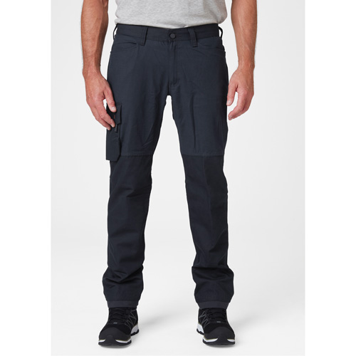 Oxford Service Pants, Poly-Cotton, Navy Blue, Size 30, 30 Inseam Seaboard Timber Mart