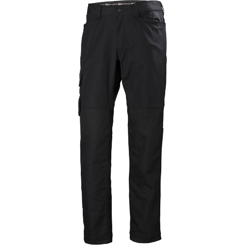Oxford Service Pants, Poly-Cotton, Black, Size 30, 30 Inseam Seaboard Timber Mart