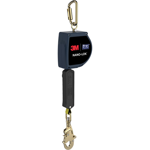 Nano-Lok Extended Length Self Retracting Lifeline, 20', Dyneema&reg;, Swivel Seaboard Timber Mart