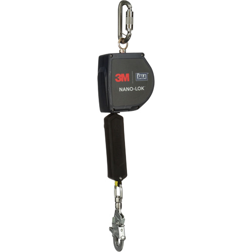 Nano-Lok Extended Length Self Retracting Lifeline, 20', Dyneema&reg;, Swivel Seaboard Timber Mart