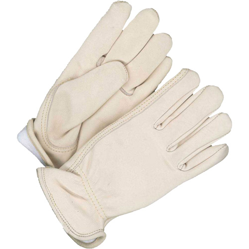 Gants de conducteur isol&eacute;s pour femmes, 9, Paume en Cuir fleur de vache, Molleton Seaboard Timber Mart
