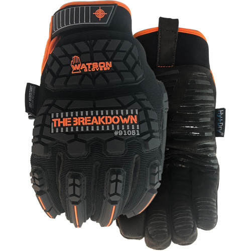 The Breakdown Cut Resistant Work Gloves, Size Small, Aramid/Polyester/Stainless Steel Shell, ASTM ANSI Level A5 Seaboard Timber Mart