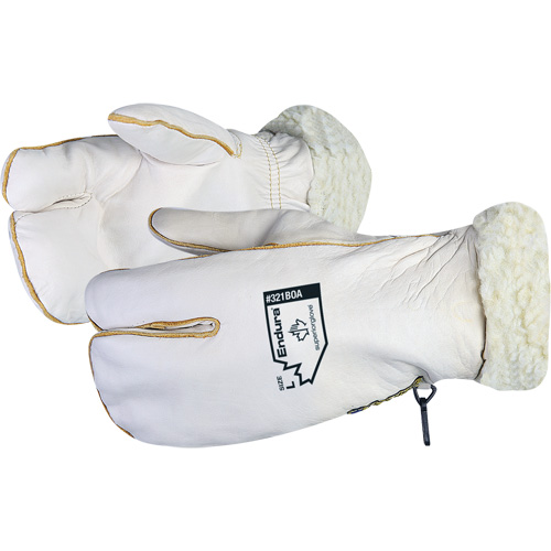 Endura&reg; Cowgrain Winter Mitt with Acrylic-Pile Lining, Size Large, Mitt Seaboard Timber Mart