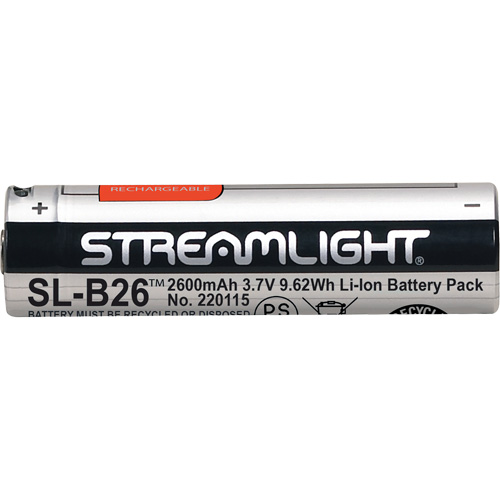 SL-B26&reg; Rechargeable USB Battery Pack, 18650, 3.7 V Seaboard Timber Mart