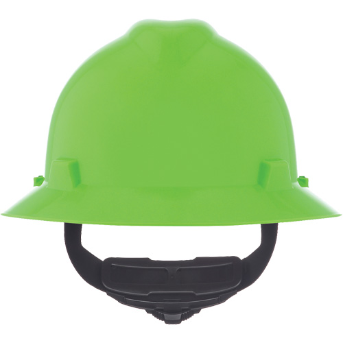 Casque de s&eacute;curit&eacute; &agrave; fente et bordure compl&egrave;te V-Gard, R&eacute;pond aux normes CSA type 1, Suspension Rochet, Non ventil&eacute; Seaboard Timber Mart