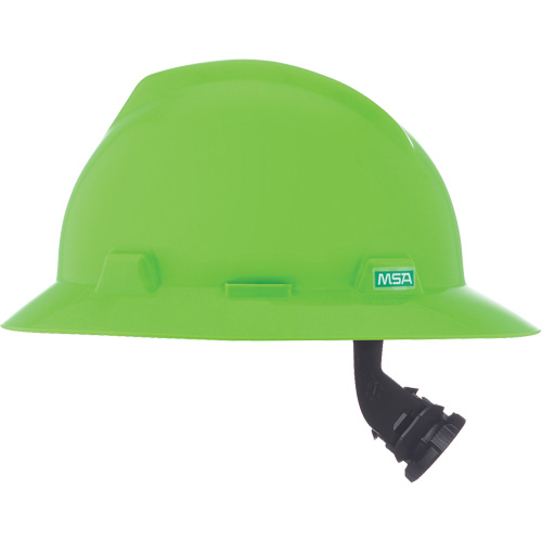 Casque de s&eacute;curit&eacute; &agrave; fente et bordure compl&egrave;te V-Gard, R&eacute;pond aux normes CSA type 1, Suspension Rochet, Non ventil&eacute; Seaboard Timber Mart