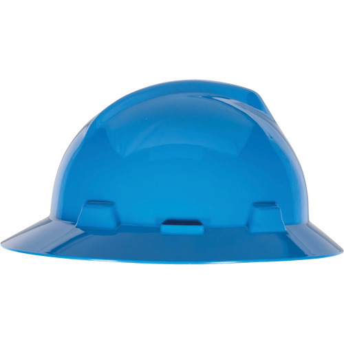 V-Gard&reg; Slotted Full-Brim Hardhat, Meets CSA Type 1, Quick-Slide Suspension, Non-Vented Seaboard Timber Mart