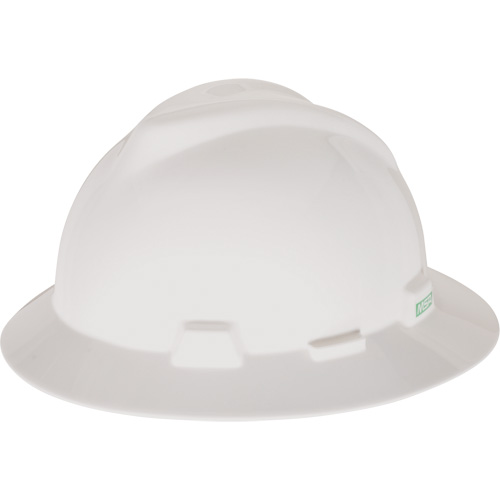Casque de s&eacute;curit&eacute; &agrave; fente et bordure compl&egrave;te V-Gard, Suspension &agrave; douille, Non ventil&eacute; Seaboard Timber Mart