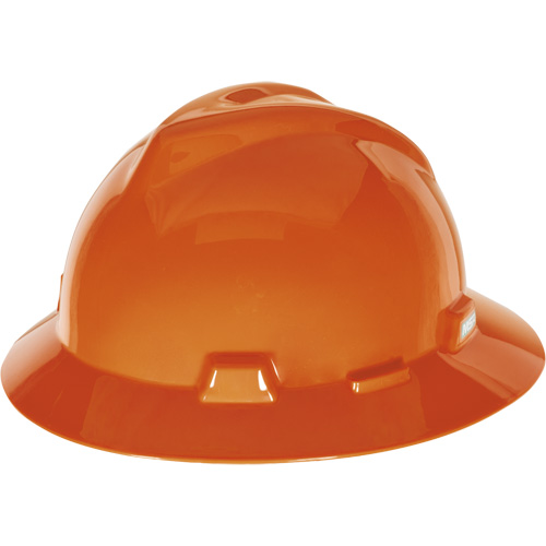Casque de s&eacute;curit&eacute; &agrave; fente et bordure compl&egrave;te V-Gard, Suspension &agrave; douille, Non ventil&eacute; Seaboard Timber Mart