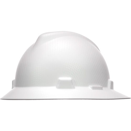 Casque de s&eacute;curit&eacute; &agrave; bordure compl&egrave;te Hydro Dip V-Gard, R&eacute;pond aux normes CSA type 1, Suspension Rochet, Non ventil&eacute; Seaboard Timber Mart