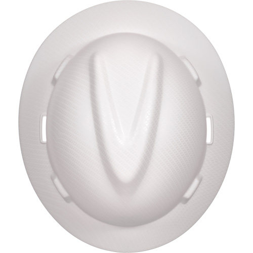 Casque de s&eacute;curit&eacute; &agrave; bordure compl&egrave;te Hydro Dip V-Gard, R&eacute;pond aux normes CSA type 1, Suspension Rochet, Non ventil&eacute; Seaboard Timber Mart