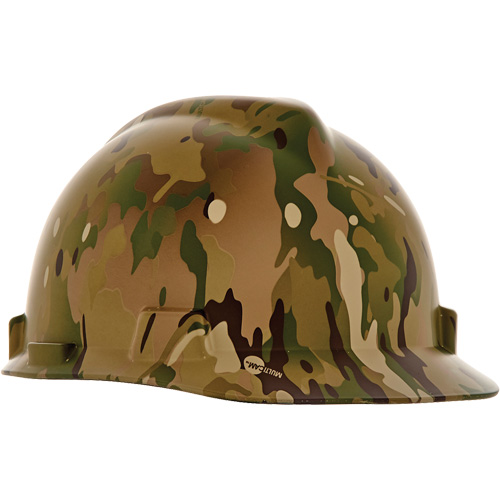 Casque de s&eacute;curit&eacute; Hydro Dip V-Gard, R&eacute;pond aux normes CSA type 1, Suspension Rochet, Non ventil&eacute; Seaboard Timber Mart