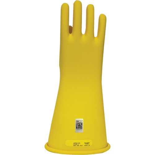 Gants en caoutchouc pour travaux &eacute;lectriques Arcguard, Taille 8, 10" lo Seaboard Timber Mart