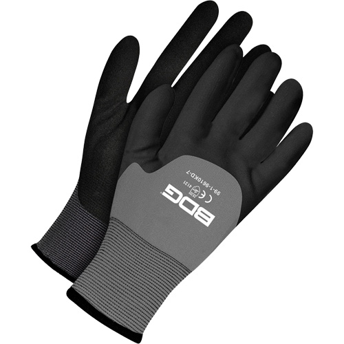 X-Site Coated Gloves, 6, Nitrile Coating, 15 Gauge, Nylon/Spandex Shell Seaboard Timber Mart