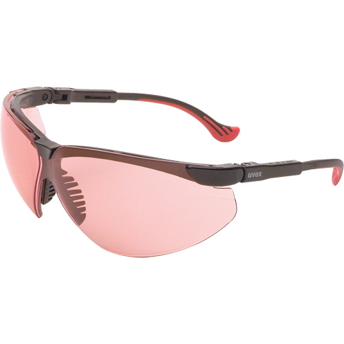 Lunettes de s&eacute;curit&eacute; Uvex HydroShield Genesis XC, Lentille SCT-Vermillion, Antibu&eacute;e/Anti-&eacute;gratignures, ANSI Z87+/R&eacute;pond ou surpasse la norme CSA Z94.3 Seaboard Timber Mart