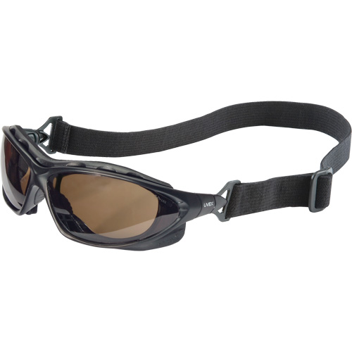 Lunettes de s&eacute;curit&eacute; &agrave; coques Uvex HydroShield Seismic, Lentille SCT-Gris, Antibu&eacute;e/Anti-&eacute;gratignures, Ventilation Ferm&eacute; Seaboard Timber Mart