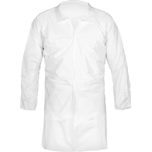 MicroMax NS Lab Coat, Microporous, White, Medium Seaboard Timber Mart