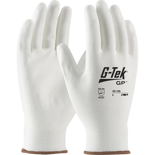 G-Tek&reg; GP Coated Gloves, Small, Polyurethane Coating, 13 Gauge, Nylon Shell Seaboard Timber Mart