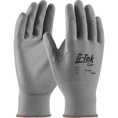 G-Tek&reg; GP Coated Gloves, 2X-Large, Polyurethane Coating, 13 Gauge, Nylon Shell Seaboard Timber Mart