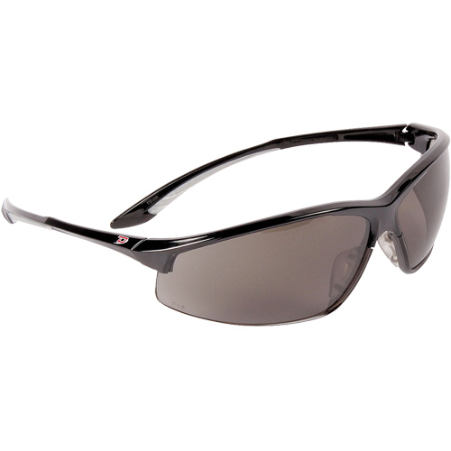 Dynamic Hummingbird Semi-Rimless Safety Glasses, Smoke Lens, Anti-Fog, ANSI Z87+/Meets/Exceeds CSA Z94.3 Seaboard Timber Mart