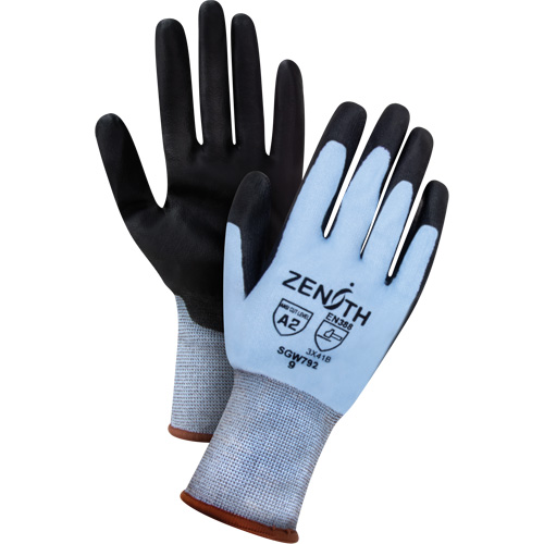Ultimate Dexterity Cut-Resistant Gloves, Size X-Large, 18 Gauge, Polyurethane Coated, HPPE Shell, ASTM ANSI Level A2/EN 388 Level B Seaboard Timber Mart