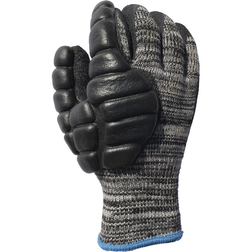 Anti-Impact Coated Hammer Gloves, 8/Medium, Synthetic Palm, Elastic Cuff Seaboard Timber Mart
