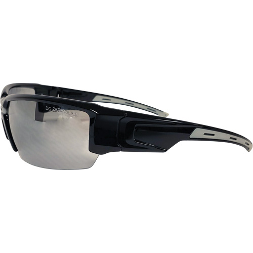 Lunettes de s&eacute;curit&eacute; Hartley, Lentille Miroir fum&eacute;, R&eacute;pond ou surpasse la norme CSA Z94.3 Seaboard Timber Mart