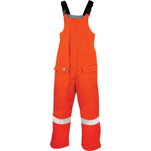 Westex UltraSoft&reg; AllOut Quilt Lined Winter Bib Overall, Medium (Tall), High Visibility Orange Seaboard Timber Mart