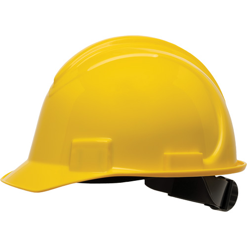 North&reg; Short Brim Hardhat, Meets CSA Type 1, Ratchet Suspension, Non-Vented Seaboard Timber Mart