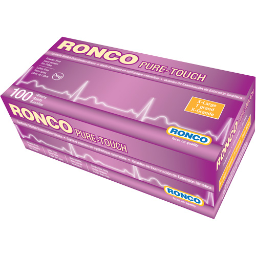 Pure-Touch&reg; Synthetic Stretch Examination Glove, X-Large, Vinyl, 5-mil, Powder-Free, White, Class 2 Seaboard Timber Mart