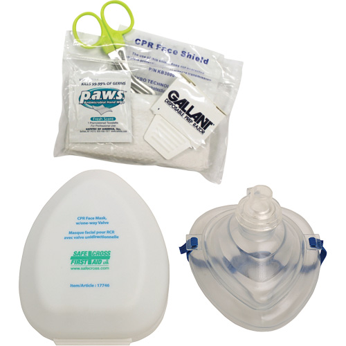 CPR Pocket Face Mask & Accessories Kit, Reusable Mask, Class 2 Seaboard Timber Mart